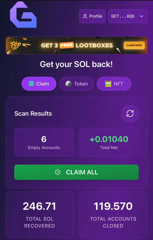 Get Free Sol screenshot 1