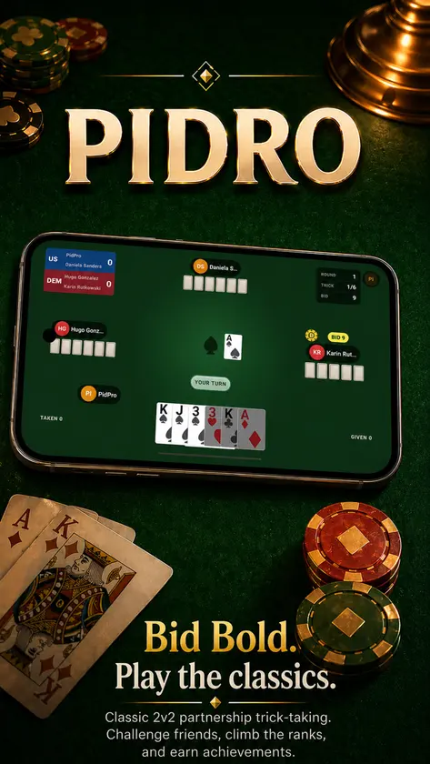Pidro - DM Games screenshot 1
