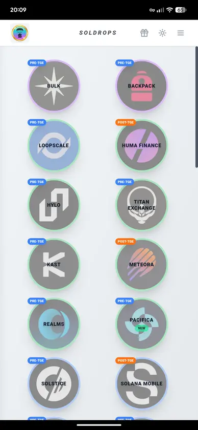 Soldrops screenshot 2