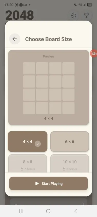 2048 Game screenshot 3