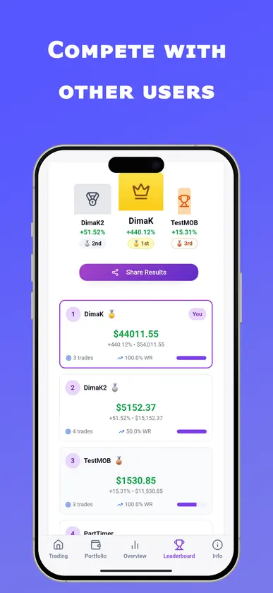 Crypto Trading Simulator screenshot 7
