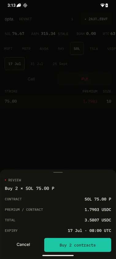 Opta screenshot 3