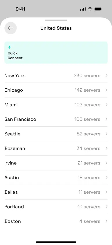 DVPN — Decentralized VPN screenshot 3