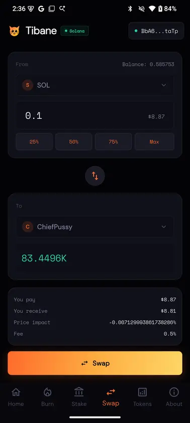 Tibane App screenshot 4