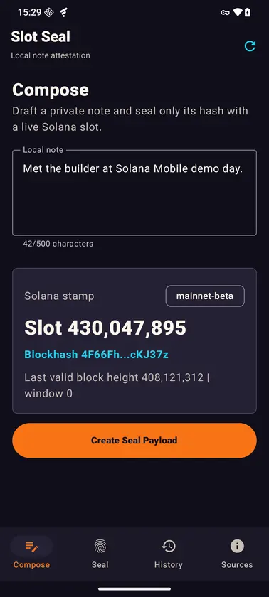 Slot Seal screenshot 1