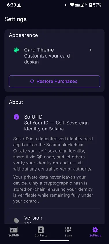 SolUrID — Sol Your ID screenshot 3