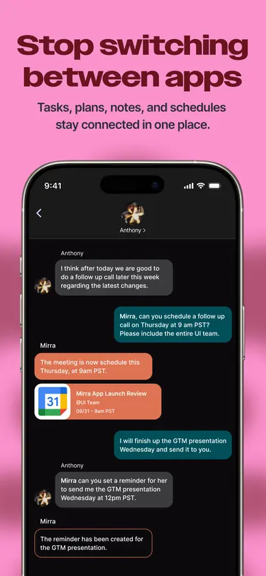 Mirra: Personal OS screenshot 3