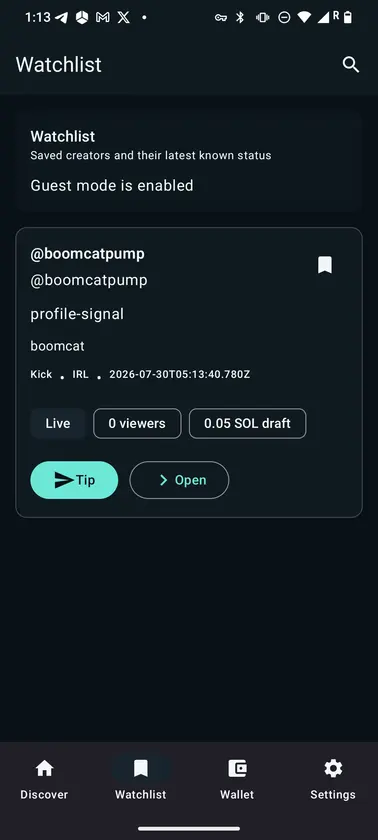 StreamTip Live screenshot 2