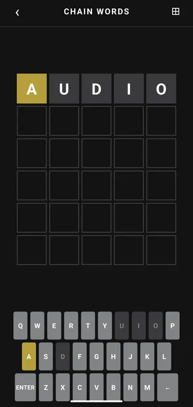 Chain Words screenshot 2