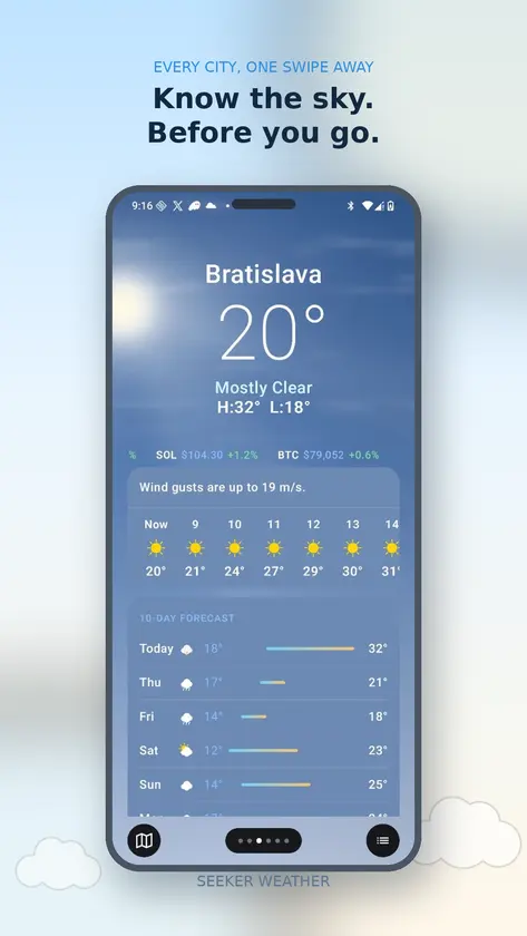 Seeker Weather screenshot 1