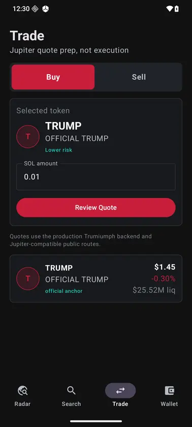 Trumiumph screenshot 5