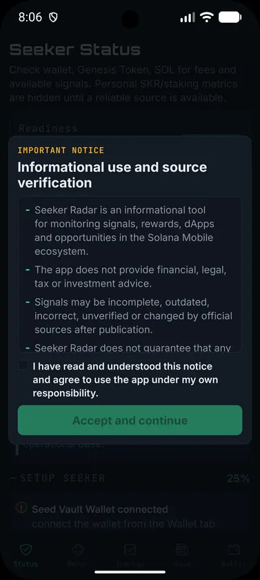 Seeker Radar screenshot 5