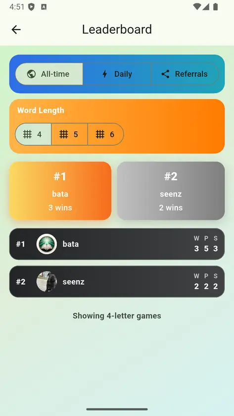 WORD CHAIN screenshot 4