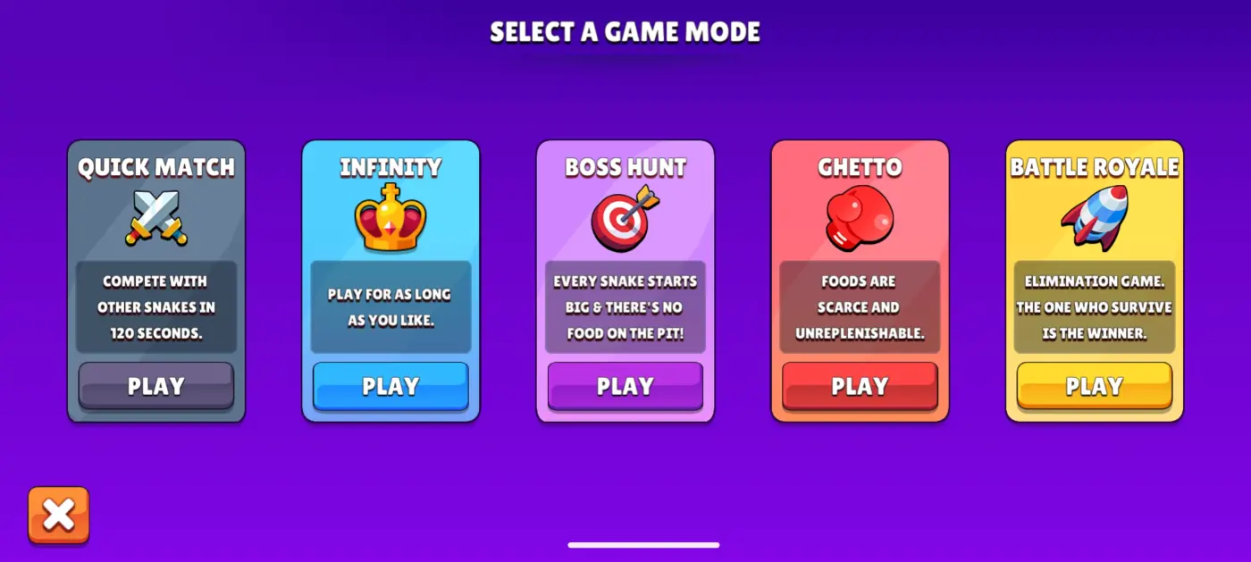 Snake Rush screenshot 2