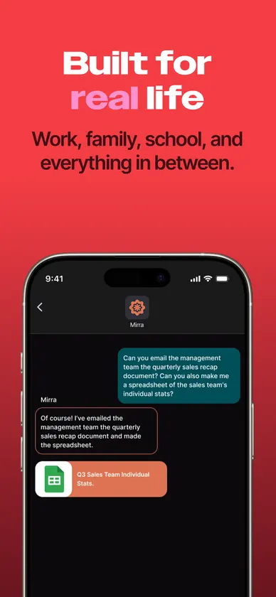 Mirra: Personal OS screenshot 6