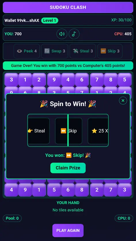 Sudoku Clash screenshot 4