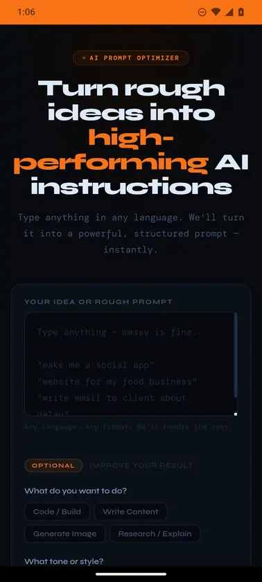 Prompt Pilot screenshot 1