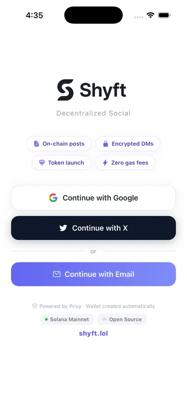 Shyft screenshot 1