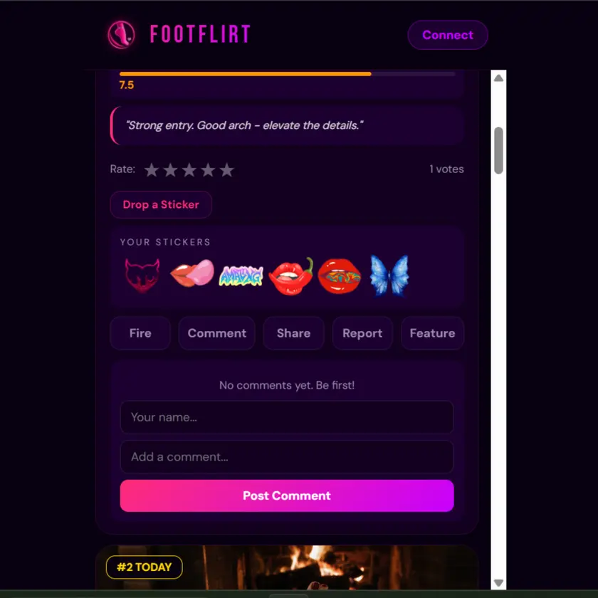 FootFlirt screenshot 4