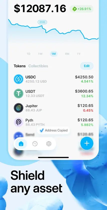 Umbra Wallet screenshot 2