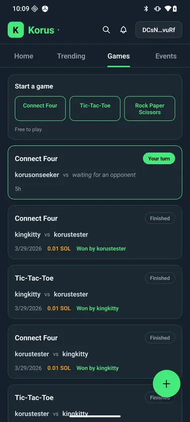 Korus screenshot 2