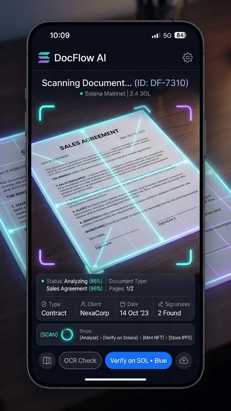 Solana FlowPDF AI screenshot 1