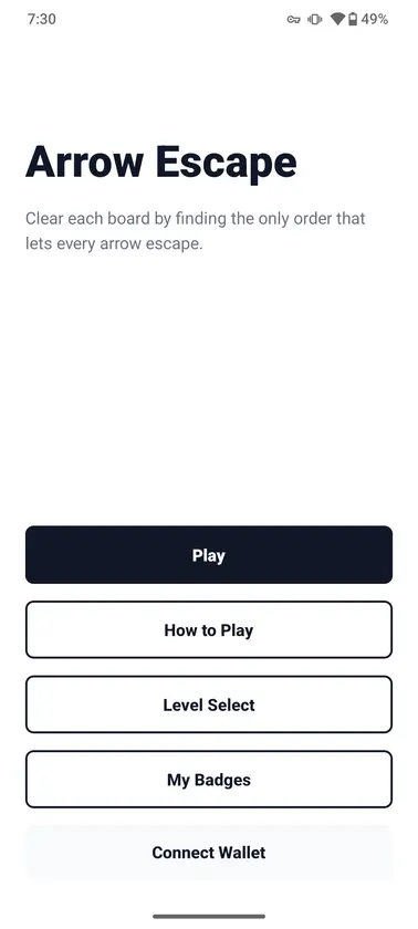 Arrow Escape screenshot 1