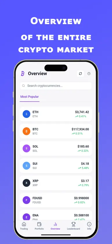 Crypto Trading Simulator screenshot 6