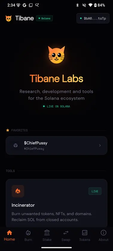 Tibane App screenshot 1