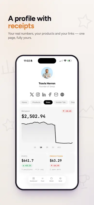 Swop: Social Trading App screenshot 3