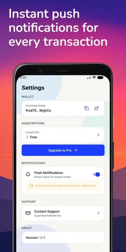 WhaleAlert screenshot 3