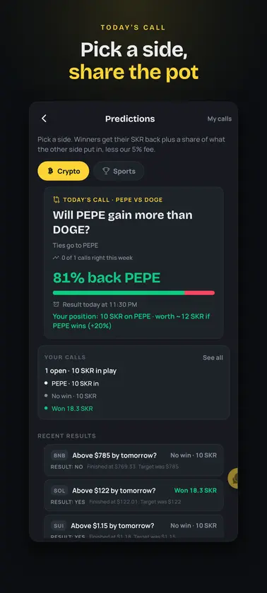 Chainshorts screenshot 3