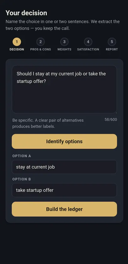choice scale screenshot 1