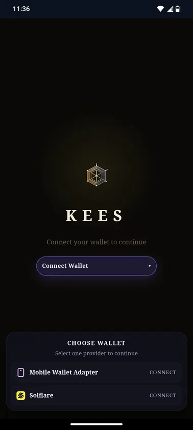 KEES screenshot 1