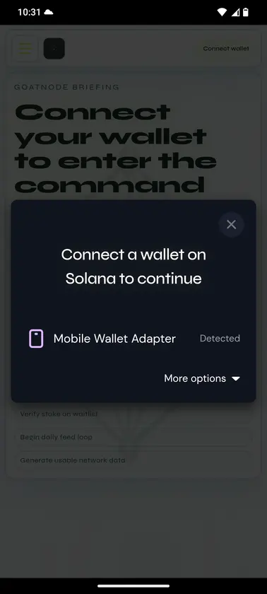GoatNode screenshot 1