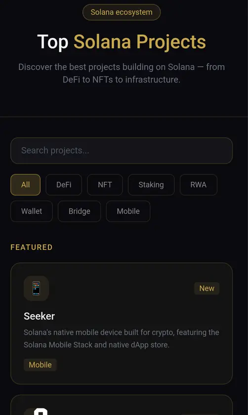 SolanaFeed screenshot 2