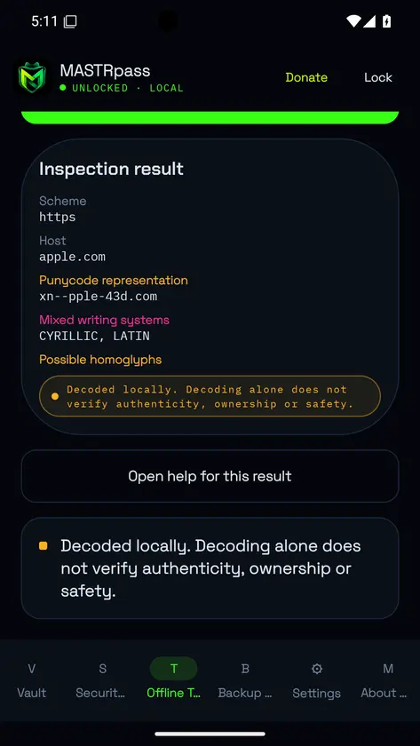 MASTRpass Pro screenshot 7