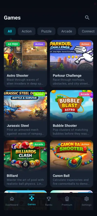 Game Terminal screenshot 2
