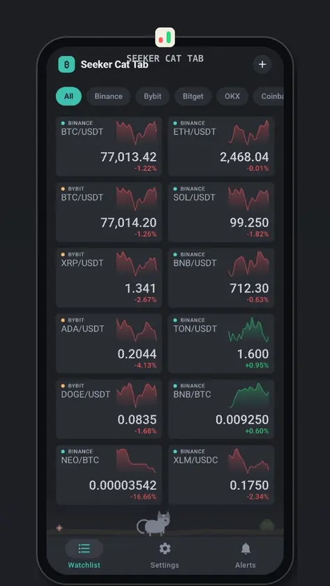 Seeker Cat Tab screenshot 2