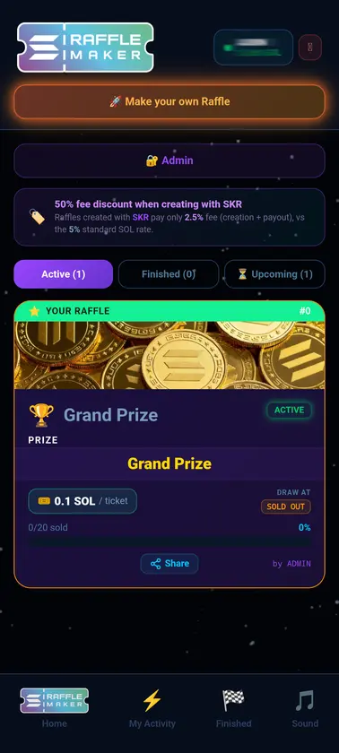 Raffle Maker screenshot 1