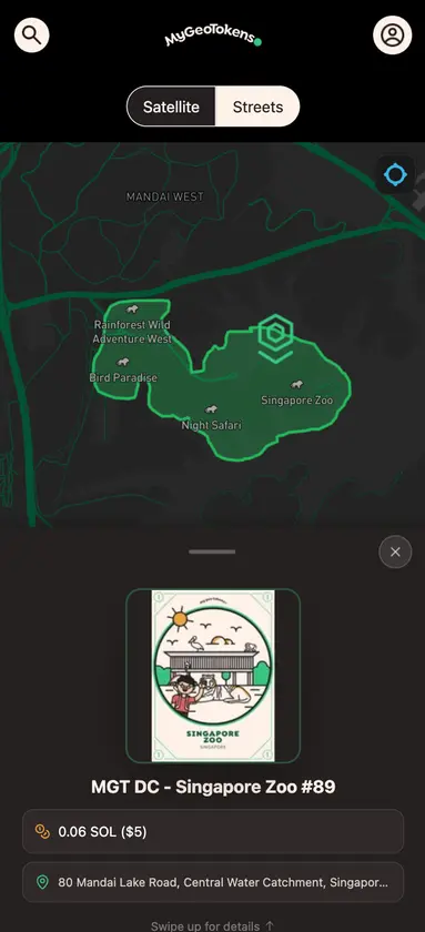 MyGeoTokens screenshot 1