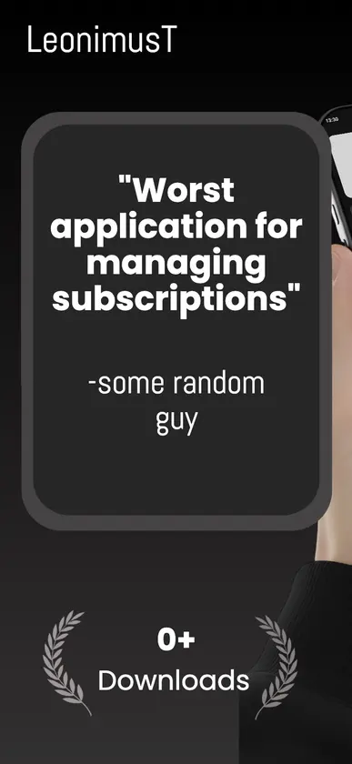 Subscriptions Management screenshot 1