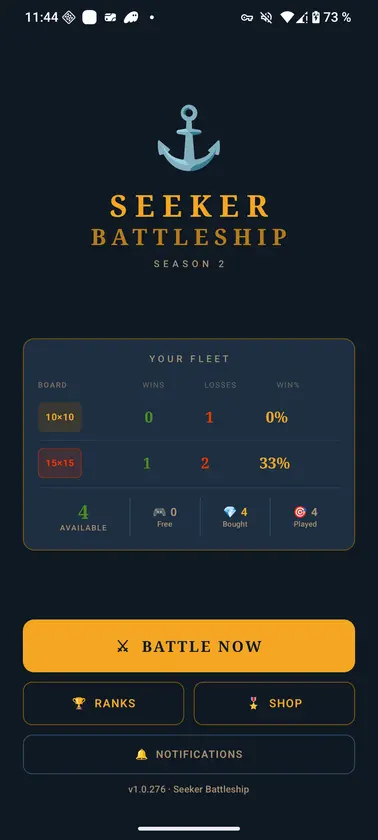 Seeker Battleship screenshot 1