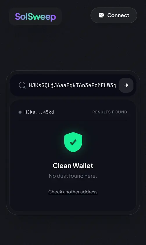 SolSweep screenshot 2
