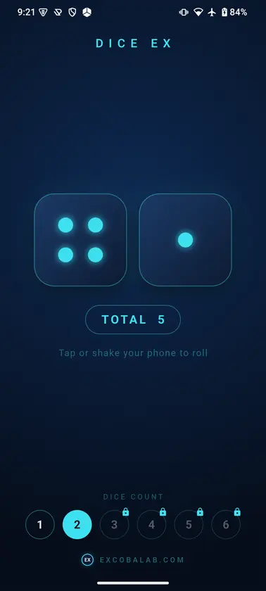Dice EX screenshot 4