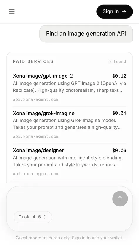 Xona App screenshot 2