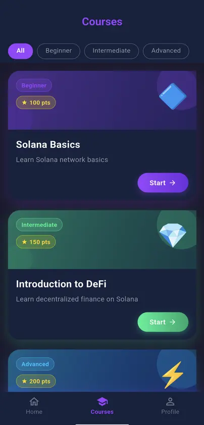 Solana Academy screenshot 8
