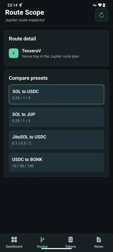 Route Scope screenshot 3
