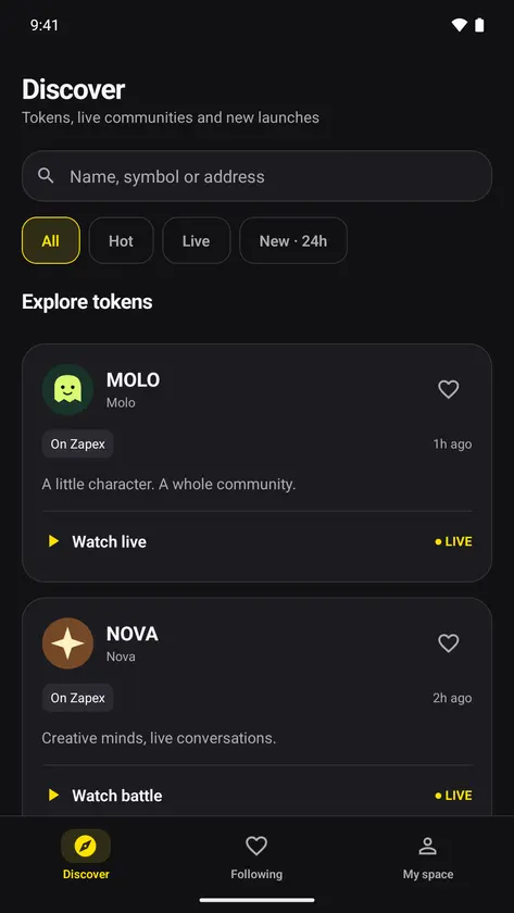 Zapex screenshot 1