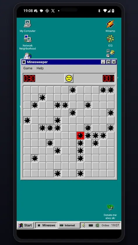 Minesweeper 95 screenshot 3